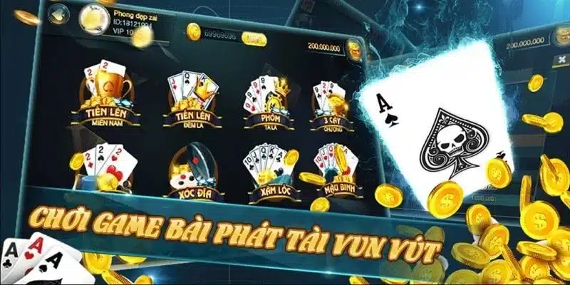 Điểm nổi bật thu hút người dùng tại sảnh game bài